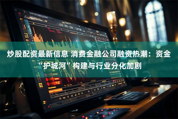 炒股配资最新信息 消费金融公司融资热潮：资金“护城河”构建与行业分化加剧